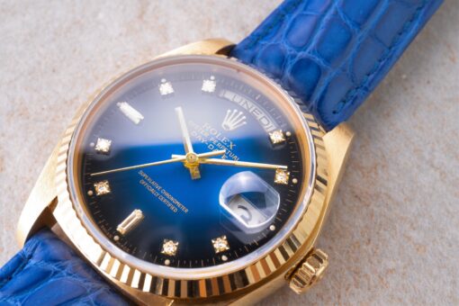 18038 Day-Date (unpolished / rare case version / vignette degrade dial) – Bild 2