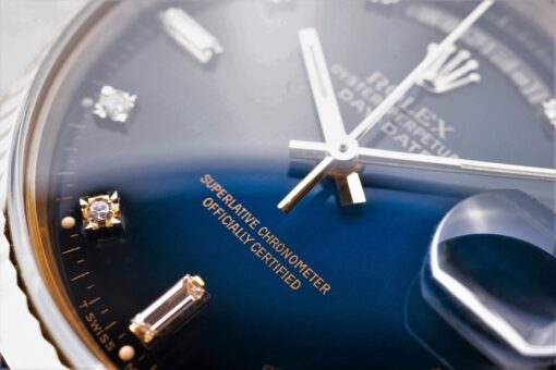 18038 Day-Date (unpolished / rare case version / vignette degrade dial) – Bild 3
