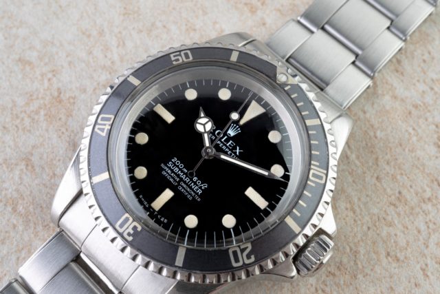 5512 Submariner (meters first / 1969 / 7206 rivet oyster) – Bild 3