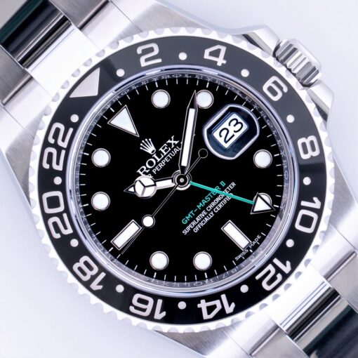 116710LN GMT-Master II (2014 / full set / LC 100 / purchase receipt)
