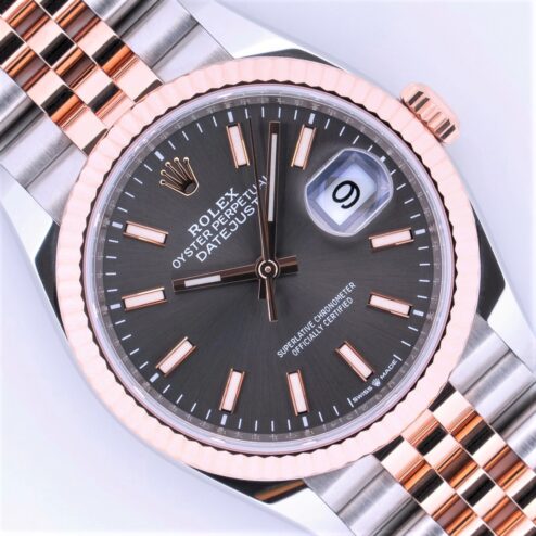 126231 Datejust (2020 / new card / dark rhodium)