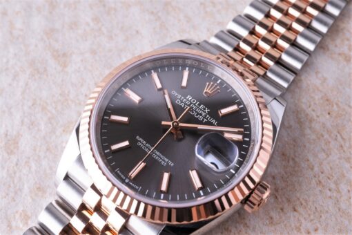 126231 Datejust (2020 / new card / dark rhodium) – Bild 2