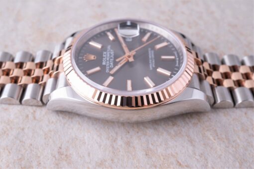 126231 Datejust (2020 / new card / dark rhodium) – Bild 5
