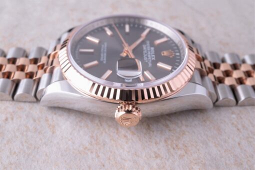 126231 Datejust (2020 / new card / dark rhodium) – Bild 6