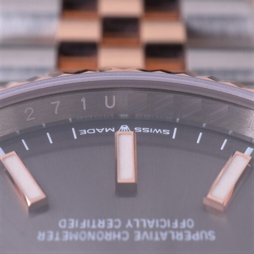 126231 Datejust (2020 / new card / dark rhodium) – Bild 8