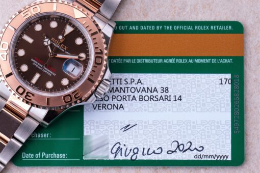 126621 Yachtmaster 40 (Choco Dial / 2020 / full set) – Bild 3