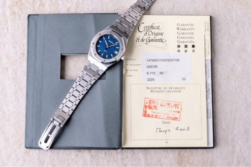 14790ST Royal Oak (MK3 dial / Cosmos blue / full set) – Bild 5