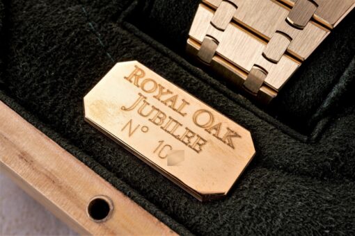 14802BA Royal Oak Jubilee (1 of 280 / perfect full set / german watch) – Bild 9