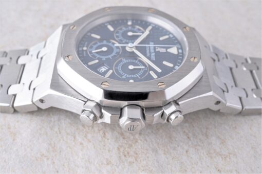 25860ST Royal Oak Kasparov Chronograph (rare blue dial / full set from Denmark) – Bild 11