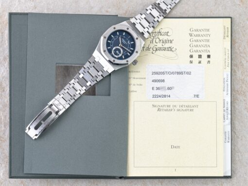 25920ST Royal Oak Annual Calendar (full set / super rare / Quantieme Annuel) – Bild 3