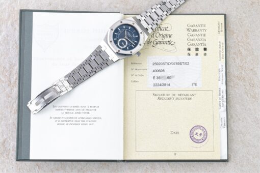 25920ST Royal Oak Annual Calendar (full set / super rare / Quantieme Annuel) – Bild 4
