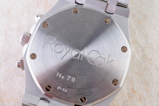 25860ST Royal Oak Chrongraph Kasparov (blue dial / full set) – Bild 3