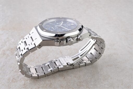 25860ST Royal Oak Chrongraph Kasparov (blue dial / full set) – Bild 4