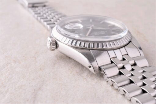 1603 Datejust (rare grey dial / perfect full set from owner family / Germany) – Bild 10