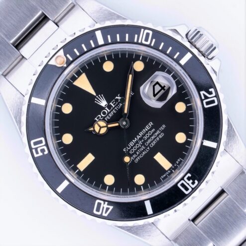 16800 Submariner Date (full set / LC 100 / top patina)