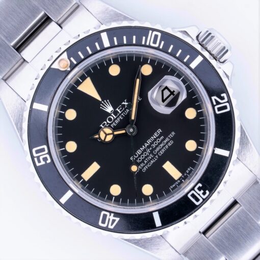 16800 Submariner Date (full set / LC 100 / top patina)