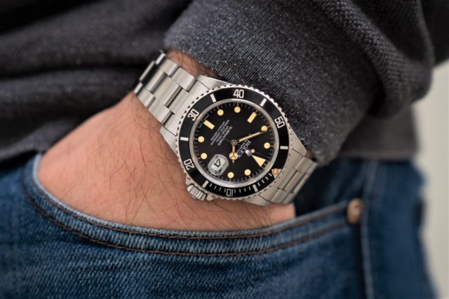 16800 Submariner Date (full set / LC 100 / top patina) – Bild 2