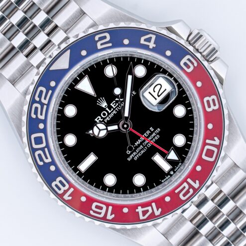 126710BLRO GMT-Master II (MK1 bezel / top condition / EU watch)