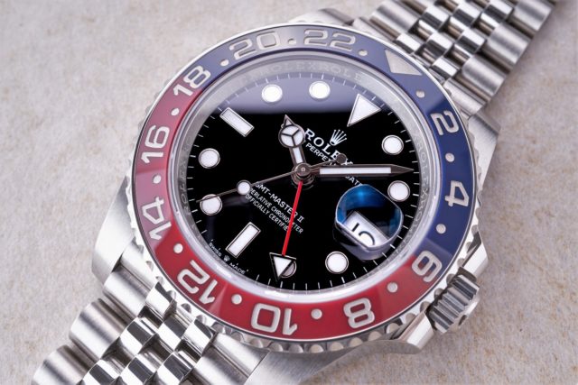 126710BLRO GMT-Master II (MK1 bezel / top condition / EU watch) – Bild 2