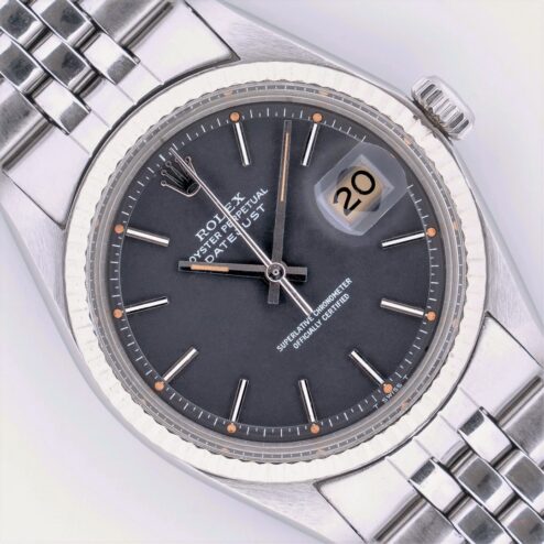 1601 Datejust (rare grey dial / top patina)