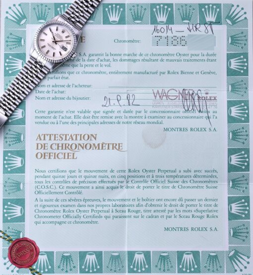 16030 Datejust (full set / collectors quality) – Bild 4