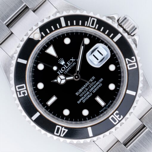 16610 Submariner Date (V serial / rehaut / full set / unpolished)