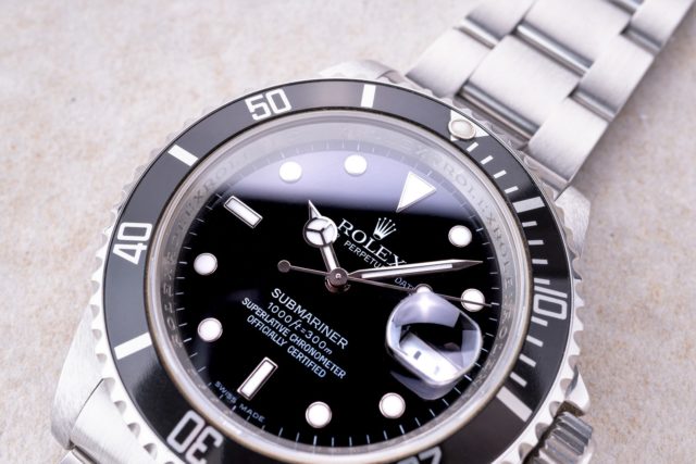 16610 Submariner Date (V serial / rehaut / full set / unpolished) – Bild 2