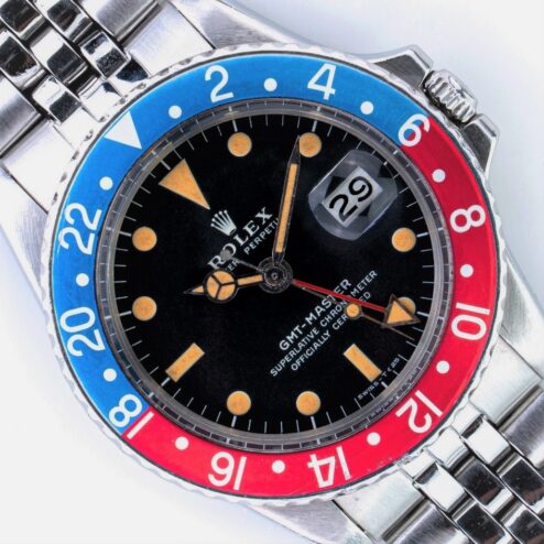 1675 GMT-Master (MK2 dial / pumpkin patina)