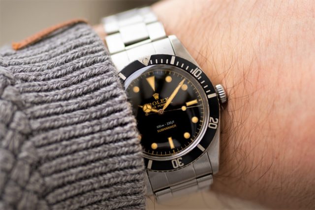 5508 Submariner (the best of the best / mirror gilt dial / perfect watch) – Bild 2