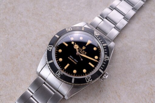 5508 Submariner (the best of the best / mirror gilt dial / perfect watch) – Bild 3
