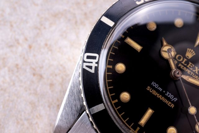 5508 Submariner (the best of the best / mirror gilt dial / perfect watch) – Bild 7