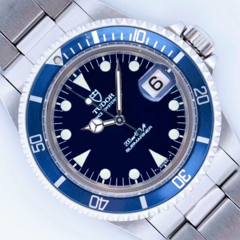 76100 Submariner Date (BLUE dial / unpolished / full set  / LC 100)