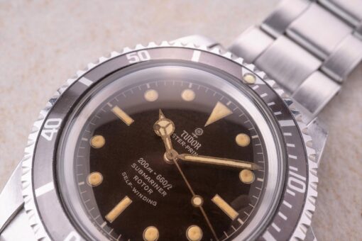 7928 Submariner (crazy tropical chapter ring gilt dial / the best!) – Bild 4