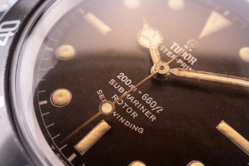 7928 Submariner (crazy tropical chapter ring gilt dial / the best!) – Bild 5