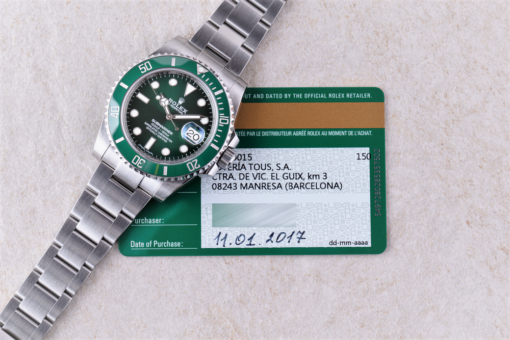 116610LV Submariner Date Hulk (2017 / LC EU / top condition) – Bild 5