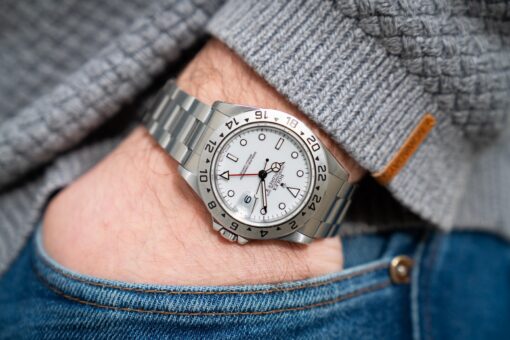 16570 Explorer II (super rare PORCELAIN dial / 1991 / full set) – Bild 2