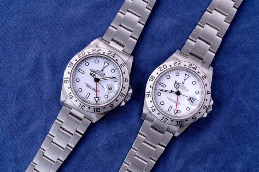16570 Explorer II (super rare PORCELAIN dial / 1991 / full set) – Bild 3