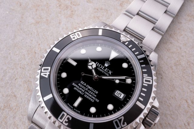 16600 Sea-Dweller (F serial / no hole case / full set / top watch) – Bild 2