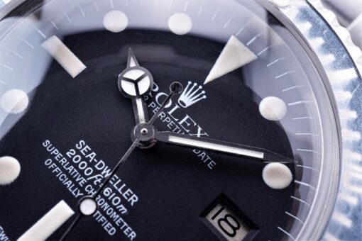 1665 Sea-Dweller Great White (MKV Tritium dial / faded MK3 inlay) – Bild 4