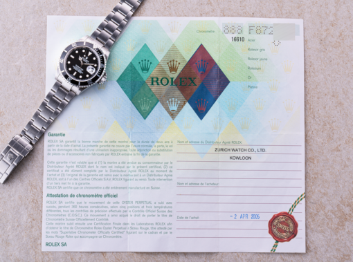 16610 Submariner Date (F serial / 2004 / full set) – Bild 4