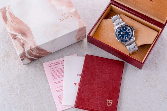 9411/0 Tudor Submariner Snowflake (BLUE / full set / wonderful watch) – Bild 6