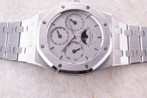 25686ST Royal Oak Perpetual Calendar (crary rare / silver MK1 flat dial) – Bild 11