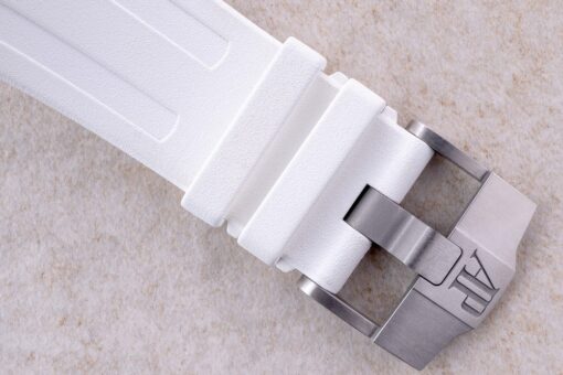 15710ST Royal Oak Diver (white-blue / 2019 / warranty until 2024) – Bild 10