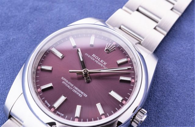 114200 Oyster Perpetual Air-King (Red Grape / 2020 / new) – Bild 2