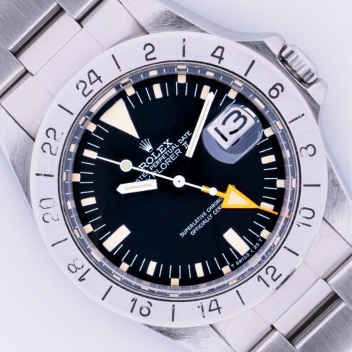 1655 Explorer II Orange Hand (collectors set from 1985)