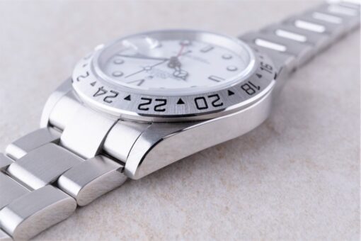 16570 Explorer II (Polar dial / no hole case / top condition / box papers) – Bild 6