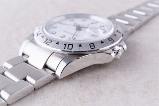 16570 Explorer II (Polar dial / no hole case / top condition / box papers) – Bild 8