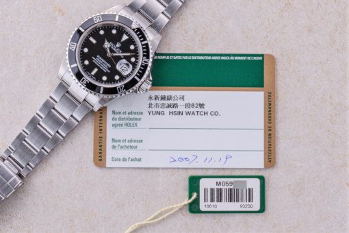 16610 Submariner Date (M serial / rehaut / full set) – Bild 4