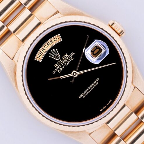 18238 Day-Date (Onyx Heaven / interesting provenance / box papers)