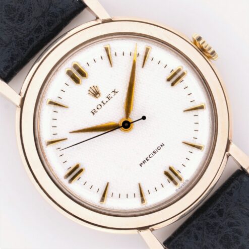 9006 Dresswatch (1958 / honeycomb dial / yellow gold)